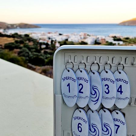 Spertos Apartments Ormos  Dış mekan fotoğraf