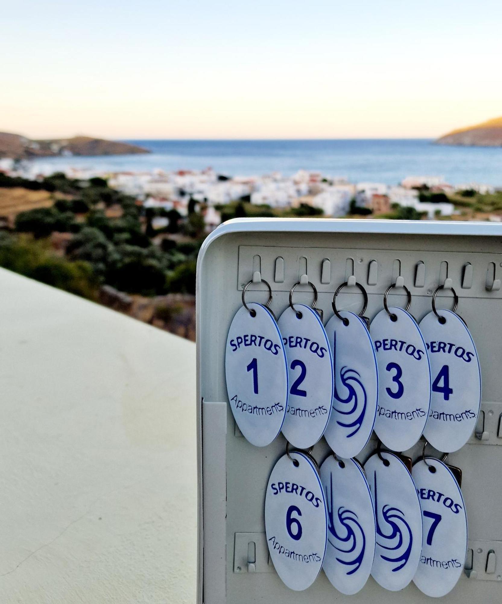 Spertos Apartments Ormos  Dış mekan fotoğraf
